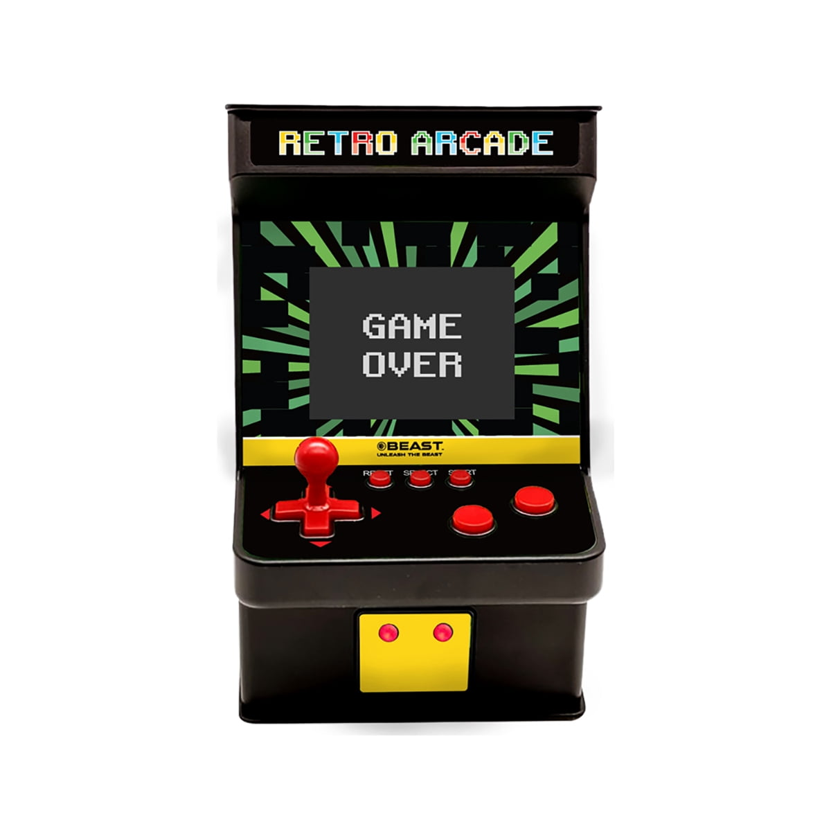 Consola Mini Retro Beast Arcade Maquinita 256 juegos en uno | Walmart ...