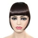 thumbnail image 1 of Pelucas con flequillo para mujer, peluca ondulada suelta, trenza, diadema, flequillo sintético, extensiones de cabello con flequillo térmico para mujer, un solo cepillo, 1 of 2