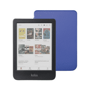 Kobo Clara Colour eReader with Case Bundle (Cobalt Blue Basic SleepCover, Case Bundle)