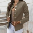 thumbnail image 4 of Casual Blazers for Women 2025 Long Sleeve Open Front Neck Business Casual Work Office Jacket, 4 of 6