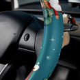 thumbnail image 5 of Christmas Sleigh 14.5 Inch Printing PVC Leather Car Wheel Cover Steering Wheel Cover Auto Accessories, 5 of 6