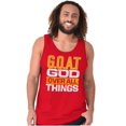 thumbnail image 5 of God Over All Things GOAT Christian Tank Top T Shirts Men Women Brisco Brands S, 5 of 6
