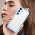 thumbnail image 6 of Decase for Samsung Galaxy S24 Plus Case,Slim Rugged Shockproof Anti-Scratch Soft TPU Bumper Anti-Fall Lightweight Hybrid Crystal Clear Back Cover Case,Blue, 6 of 8