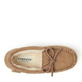 thumbnail image 2 of Fireside By Dearfoams Kid's Parke Genuine Shearling Moccasin Slipper, 2 of 5