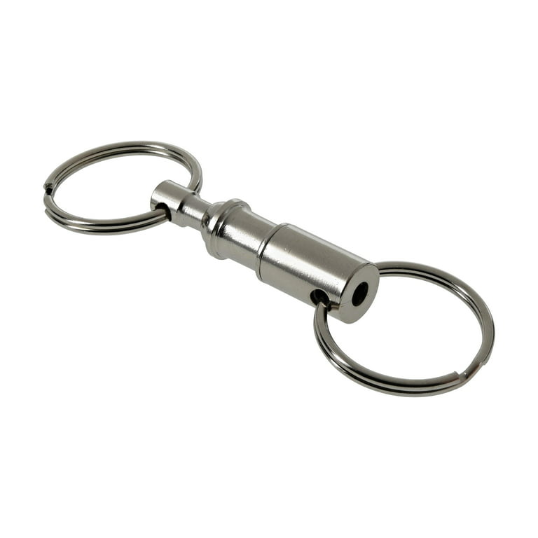 Minute Key Stainless Steel Split Key Ring | 9976596