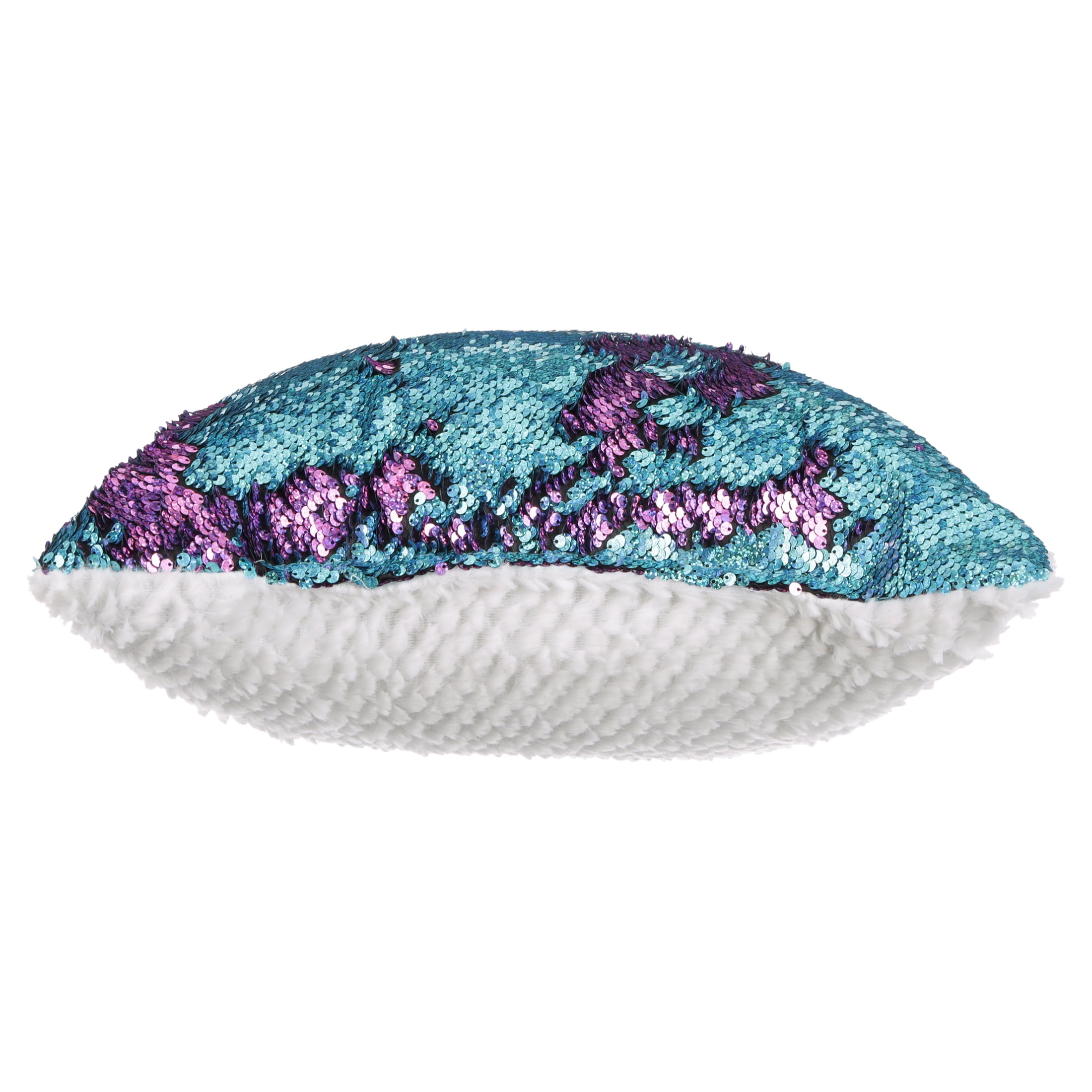 Mainstays Holographic Reversible Sequins Sparkle Pillow, 17" x 17"