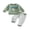 Green, variant on RUINIXCW Boys 2Pcs Fall Outfits Long Sleeve O Neck Letter Print Sweatshirt Fish Print Pants Sets