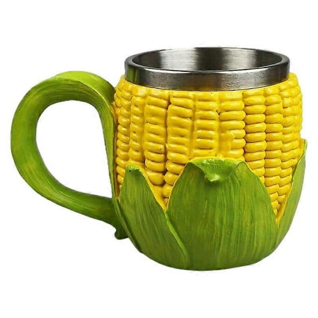 Fruit Stainless Steel Beer Mug Creative Resin Water Cup Personalized 3D Fruit Mug