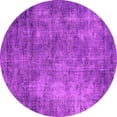 thumbnail image 1 of Ahgly Company Indoor Round Oriental Pink Industrial Area Rugs, 5' Round, 1 of 4