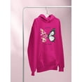 thumbnail image 3 of Become The Change Butterfly. Hoodie Women -Image by Shutterstock, Female Large, 3 of 4