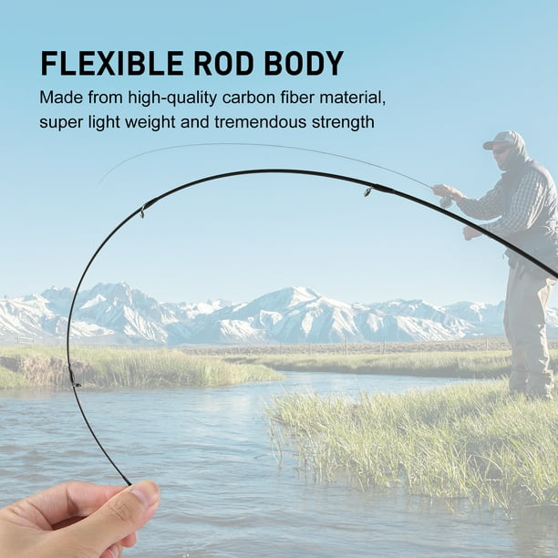 1.68m / 1.8m Lightweight Carbon Fiber Casting/Spinning Fishing Rod