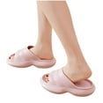 thumbnail image 4 of GERsome Womens Bathroom Shower Slippers Indoor Home Beach Non Slip Sandal, 4 of 6