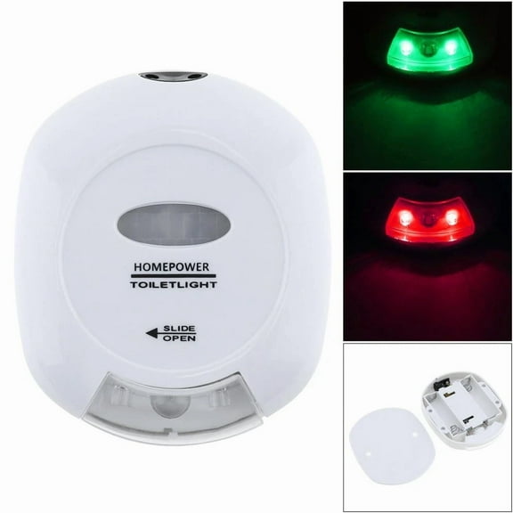 Toilet Night Light Led Motion Activated Sensor Bathroom Bowl Seat Lamp 2 Colors