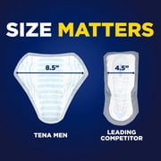 TENA Men Incontinence Guards for Men, Mens Pads, Bladder Control, Maximum Absorbency, 48 Count