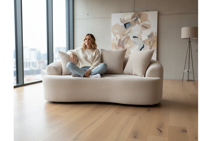 US Pride Boneless Compression 2 seater sofa