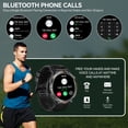 thumbnail image 6 of PAKRYS 1.45" Smart Watch for Men Bluetooth Call Smartwatch Outdoor Watch Compatible with iPhone Samsung, 6 of 9