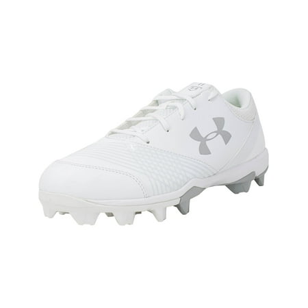 Under Armour Women's Glyde Rm White / Ankle-High Softball Shoe - (Best Badminton Shoes Under 2000)
