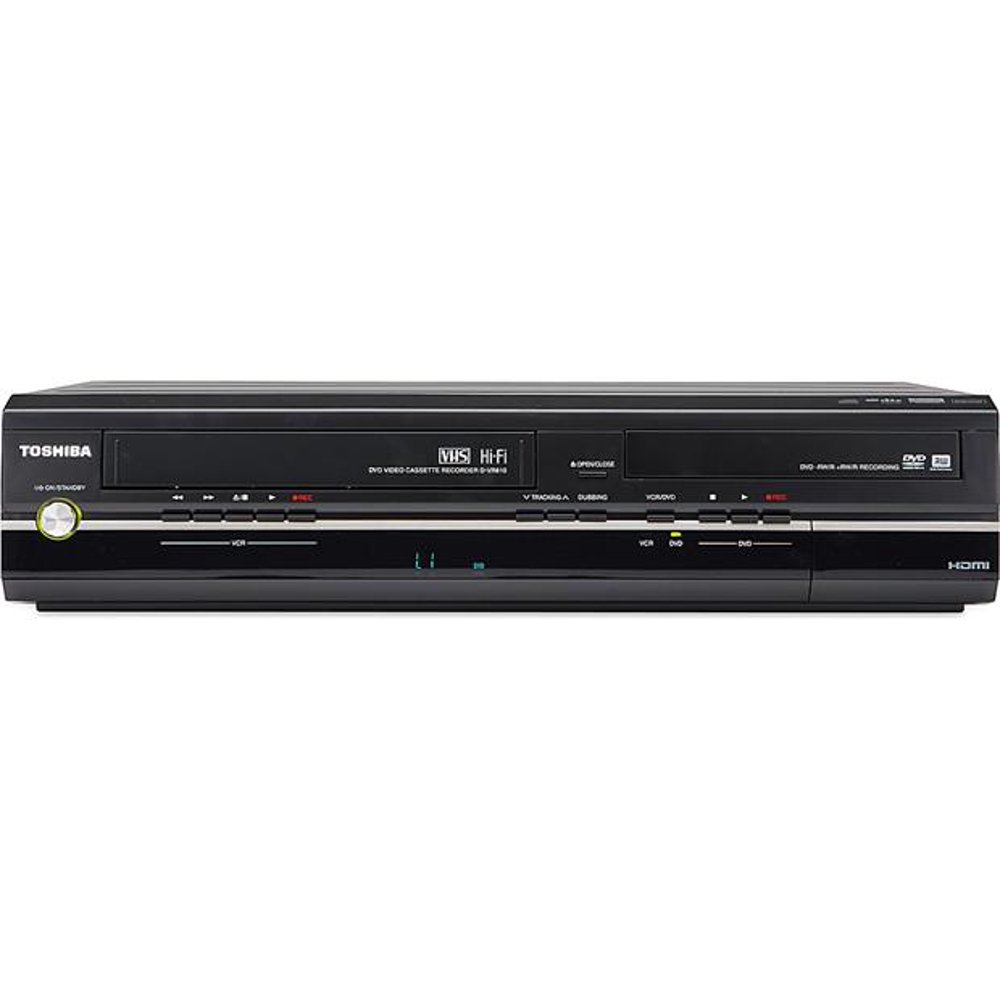 Toshiba DVR610 (NEW) DVD recorder/HiFi VCR combo with HDMI output and