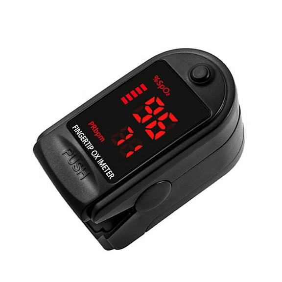Fingertip Pulse Oximeter,Blood Oxygen SpO2 Sports and Aviation Fingertip Monitor,Pulse Oximeter with Lanyard