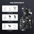 thumbnail image 4 of Neewer ST87 Super Clamp with Ballhead, Cold Shoe, Phone/Action Mount for Flat/Round Surfaces, Fits GoPro/DJI/iPhone 15 Pro Max, 4 of 8