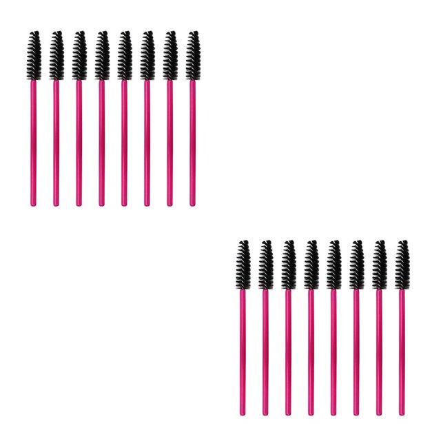 Qarigey Paquete de 50 cepillos para pestañas, varitas desechables de nailon para máscara, maquillaje, Mini peine portátil, herramienta Type2 NO2