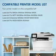 58A Toner Cartridges Black Compatible for 58A CF258A 58X CF258X 258A M404n M404dn M406dn M428fdn M428fdw M428dw M430f M404 M428 Printers | 2-Pack
