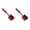 Red-2 Pack, variant on Meat Chopper, Heat Resistant Meat Masher for Ground Beef, Hamburger Meat, 5 Curve Blade Hamburger Chopper, Ground Meat Smasher Ground Beef Chopper, Mix and Chop Kitchen Tool & Meat Browning Utensil