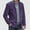 Purple, variant on Mens Blazer Jacket Suit Coat Lightweight Outerwear Jacket Blazer Coat (Purple L)