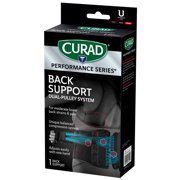 CURAD® Performance Series® Back Support, Dual-Pulley System, Universal
