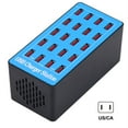 thumbnail image 3 of 20 Ports USB Charger Hub Quick Charge 3.0 Station  Phones Power Adapter USB Hub Charger Charging Dock Station Accessories  Phones Tablets Desktop Travel 20 Ports Quick  US Plug, 3 of 7