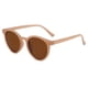 thumbnail image 1 of Gafas de sol con montura redonda y protección UV, gafas de sol clásicas de doble color., 1 of 5