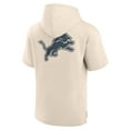thumbnail image 3 of Men's Fanatics Cream Detroit Lions Elements Future Ground Lettering Short Sleeve Pullover Hoodie, 3 of 3
