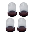 thumbnail image 1 of Rongfmy Cloche en Verre Transparent Dôme Fleurs Couverture Centre de Table DIY Mini Décoration Maison de Poupée Rouge, 1 of 9