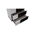thumbnail image 4 of Best Master 5-Drawer Poplar Wood Bedroom Chest in White/Black, 4 of 4