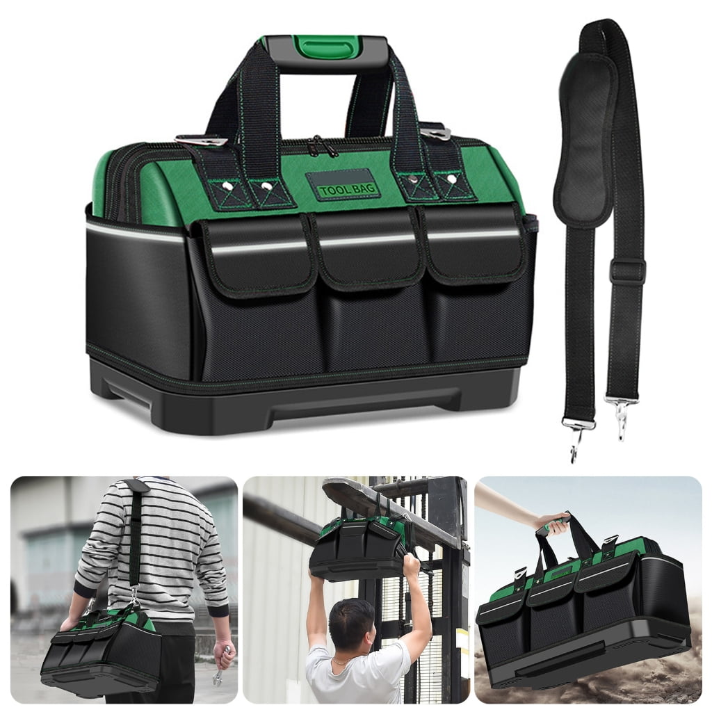 JZROCKER Heavy Duty 16Inch Tool Bag Tool Carriers Feature Reinforced Oxford Fabric and Comfortable Carry Handle