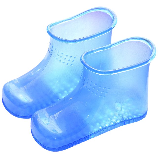 NUOLUX 1 Pair of Foot Bath Shoes Massage Bucket Boots Foot Massage Bath