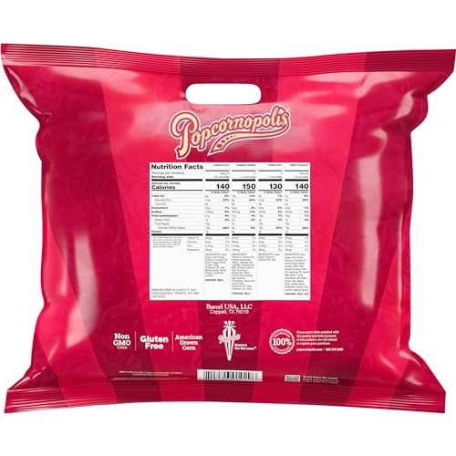 Popcornopolis Popcorn 12 Cone Snack Pack (Gift cone)