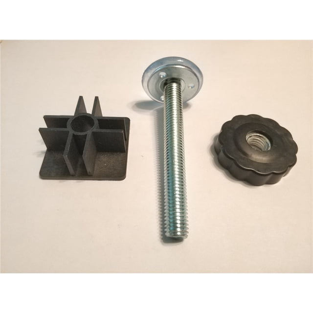 Accesorios de valla de seguridad para niños, protección de puertas y ventanas de escaleras, fijación con tapón cuadrado de 40 mm * tuerca de 20 mm M10