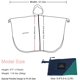 thumbnail image 3 of Poncho de lluvia con capucha de moda con chaqueta impermeable de bolsillo Estilo de cremallera para hombres/mujeres adultos esquí esquí Gafas de esquí, 3 of 5