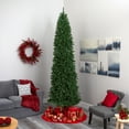 thumbnail image 7 of HomeStock Handmade Home 10Ft. Slim Green Mountain Pine Artificial Christmas Tree With 800 Clear Led Lights, 7 of 7
