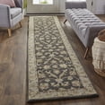 thumbnail image 2 of Feizy Eaton Traditional Oriental, Blue/Gray/Taupe, 2'6" x 10' Runner Easy Care Stain Resistant Water Resistant Classic Persian Design Carpet for Living Dining Bed Room, 2 of 7