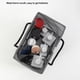 thumbnail image 5 of Bolsa de malla para ducha, organizador de baño, cesta colgante portátil, diseño de malla resistente, ideal para camping, gimnasio, cesta de ducha de viaje, cesta portátil ligera. Blahzhy, 5 of 9