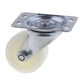 thumbnail image 3 of Ruedas giratorias universales Ruedas para muebles de 2 '' Ruedas blancas Rueda de doble rodillo para de silla de ruedas Yotijar Rueda giratoria para trabajo pesado, 3 of 10
