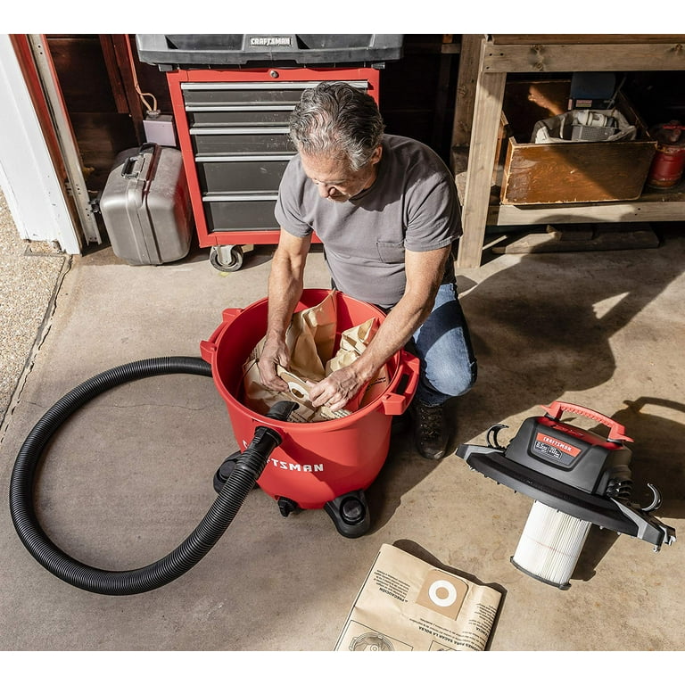 Replacement for Vacmaster 12-16 Gallon High Efficiency Dust Bag,