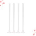 thumbnail image 2 of 4pcs Long Handle Bottle Scraper Jam Spatula Sauce Ketchup Batter Cake Model Baking Scraper Tool (White), 2 of 4