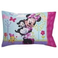 Disney Minnie Mouse 4Piece Happy Helper Toddler Bedding Sets, Toddler