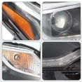 thumbnail image 5 of Projector Headlight W/ Bulbs Headlamp For 2016-2019 Chevrolet Cruze W/ LED DRL, 5 of 9