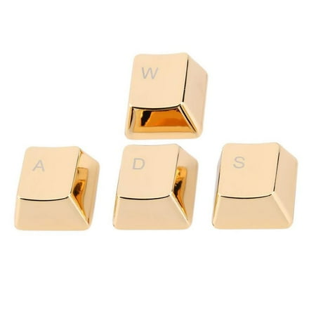 Gaming Keyboard, Mechanical Gaming Keycap 4 Key Caps Keyset For Gamer Gaming Keyboards