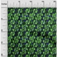 thumbnail image 2 of oneOone Cotton Jersey Green Fabric Abstract Sewing Fabric By The Yard Printed Diy Clothing Sewing Supplies 58 Inch Wide, 2 of 4