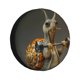 thumbnail image 1 of Fotbe Surreal Weightlifting Snail Funda de Llanta de Repuesto con Estampado, Engrosada, Ajuste Universal para Jeep, Remolque, RV, SUV, Camión-17 inch, 1 of 6